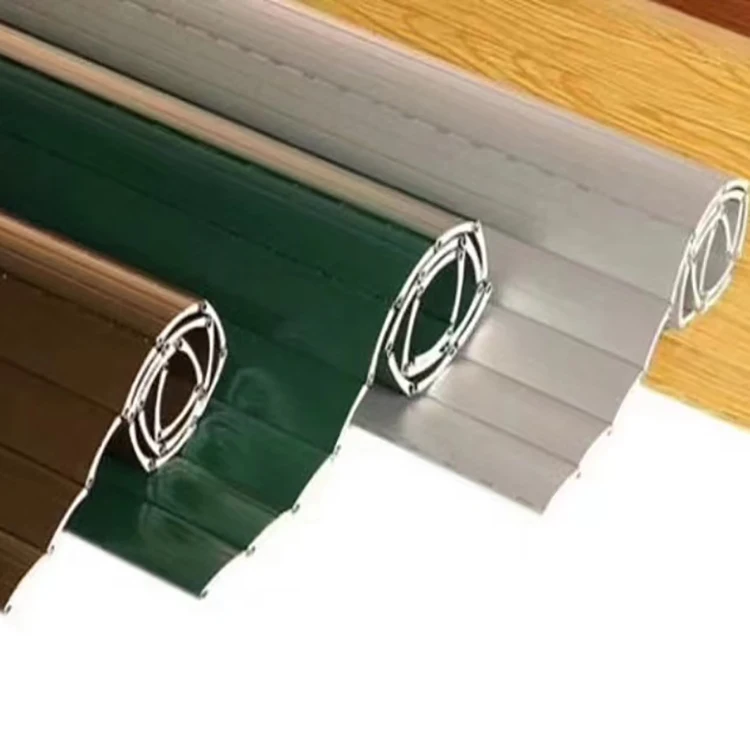 Manufacturer Smart Outdoor Roller Hurricane Shutters Sunproof Aluminum Roll Up Exterior Hurricane Shutters For Windows