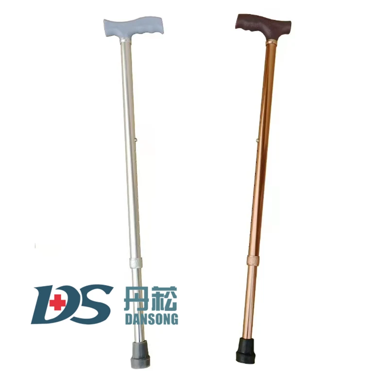 Elderly cane height adjustable crutches orthopedic crutches customized colors for disable