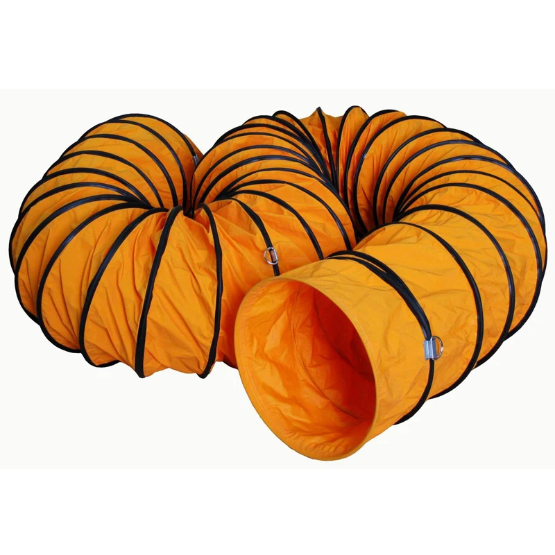 High quality vent air ventilation flexible vent duct plastic ducting pipe