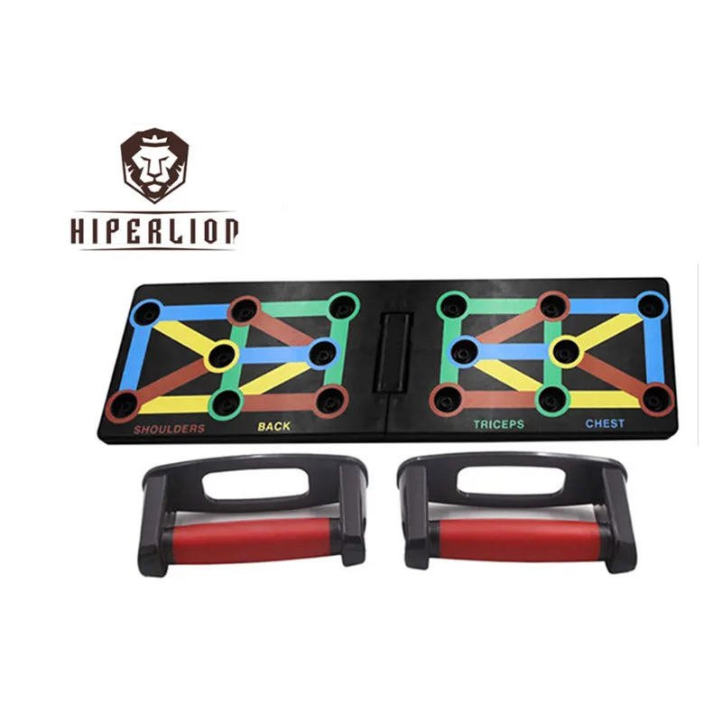 18 в 1 Противоскользящий складной таймер 14-в-1: пуш-ап Пуш-ап стеллаж для выставки товаров системной плате 9 в 1 упражнение с приподнимающим эффектом доска