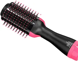 Hair dryer brush straightener and comb curler  3 in 1 Electric Negative Ion one-step  Hair Dryers and volumizer hot air brush