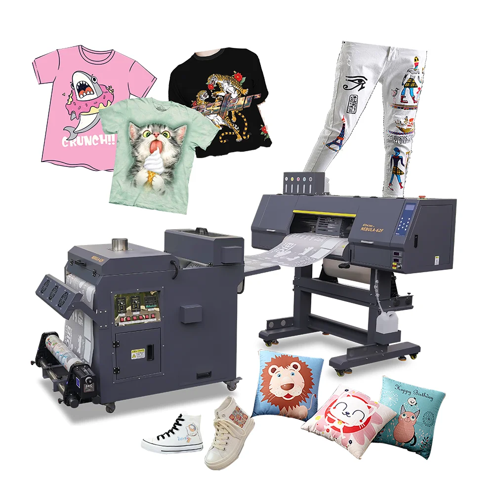 FocusInc high speed dtf printer 60cm set t-shirt printing machine wide format dtf printer for clothes