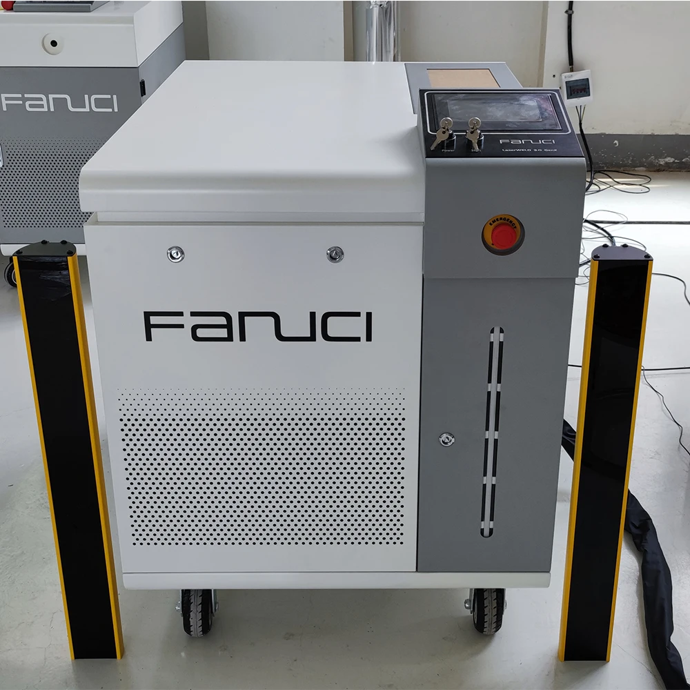 FANUCI высокое качество 3000 Вт латунь пластик для продажи ручной лазерный сварочный аппарат