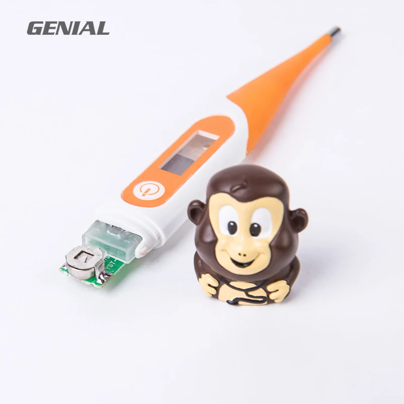 Manufacturer digital thermometer price Hot sale digital thermometer Baby Cartoon Flexible 8 sec body thermometer