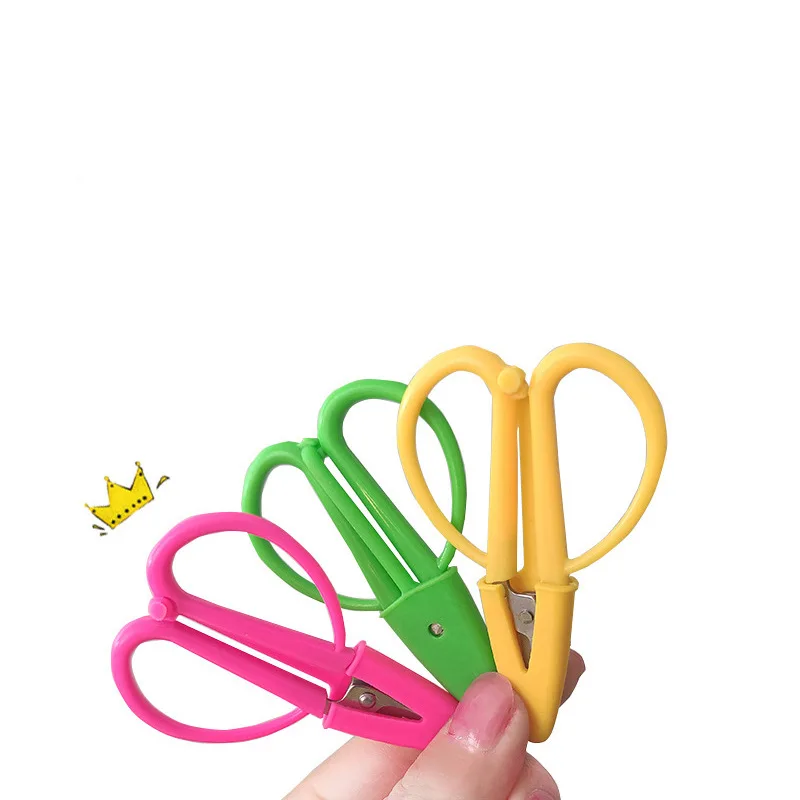 New DIY Household Mini Scissors Portable Safety Scissors Embroidery  Handicrafts Sewing Supplies Yarn Thread