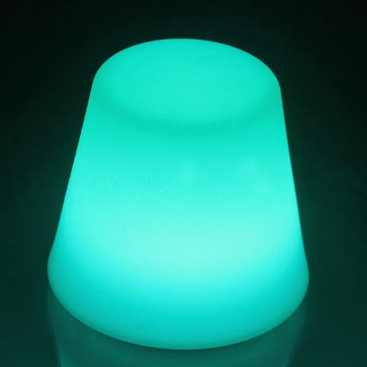 Wireless Outdoor Colorful Night Light Patio Garden Camping Light Indoor Modern Mini Led Glowing Furniture Led Bar Table Lamp