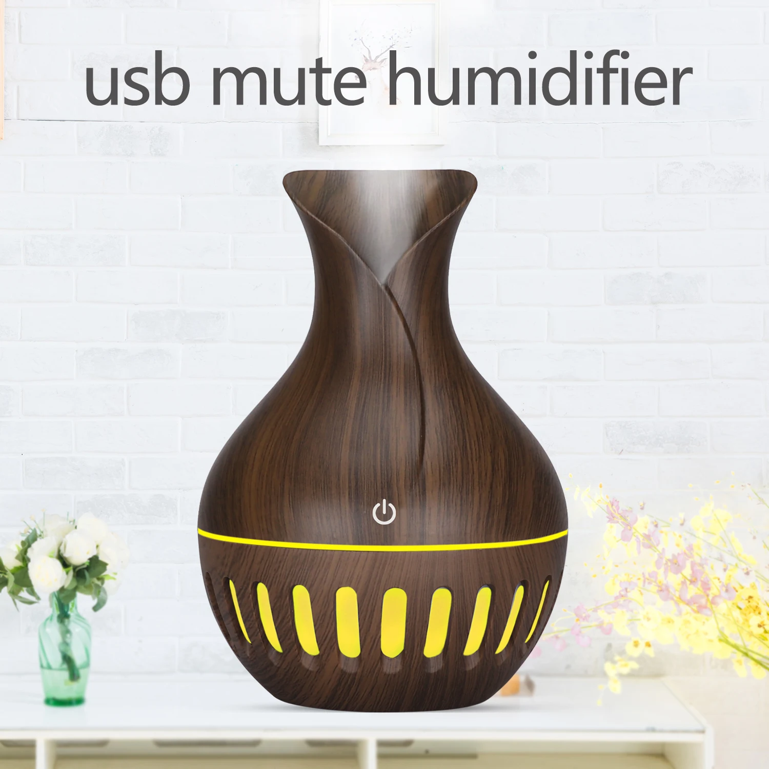 Best Selling Products 2020 Wood Grain Difusores Aromaterapia Essential Oil Diffuser
