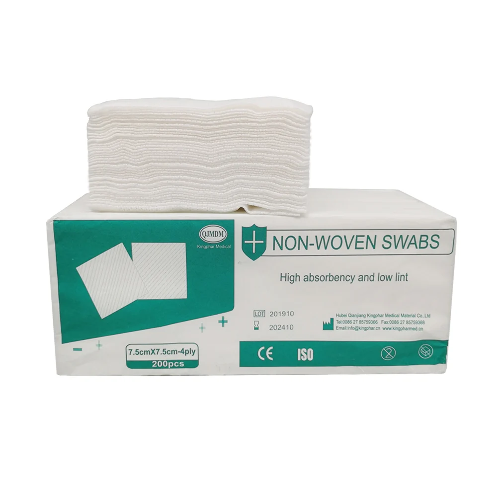 [Factory] Cheap Medical Non-woven Swab with Customized Package