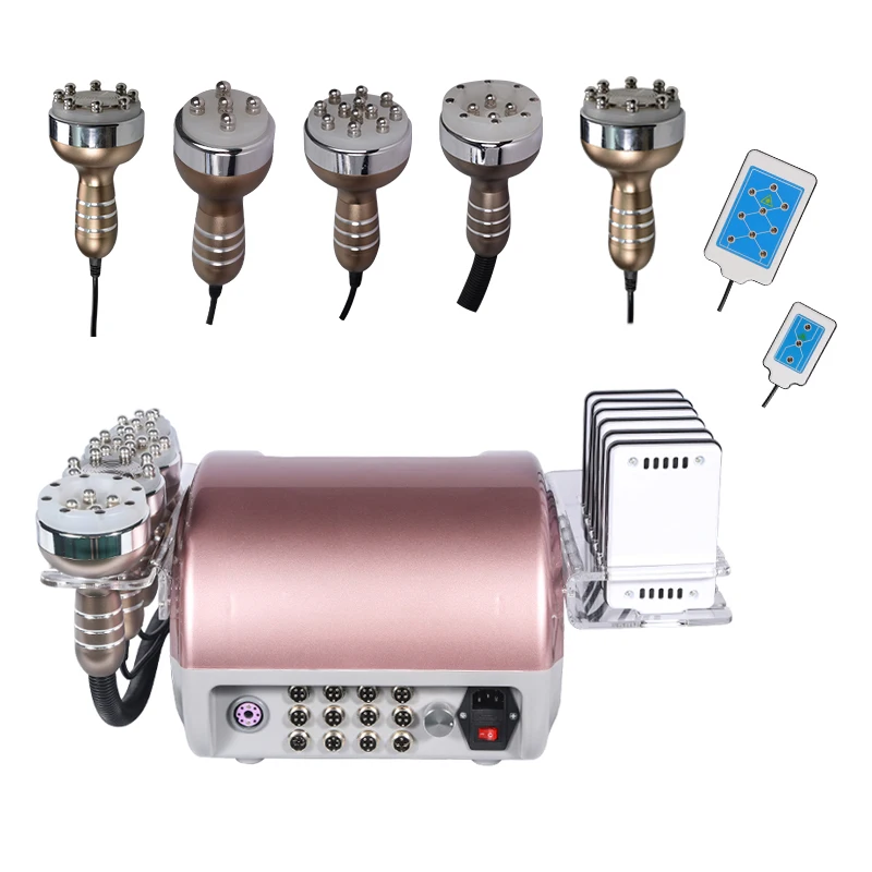 Beauty Salon Use 80k Cavit Radio Frequency RF S Shape 40k Skin Tightening Vacuum Slimming Cavit Machine