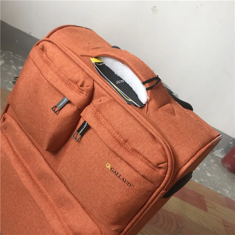 Oxford Cloth Luggage Spinner Belongings Fabric Luggage Suitcase 24 Trolley Box Travel Case Outdoor Case