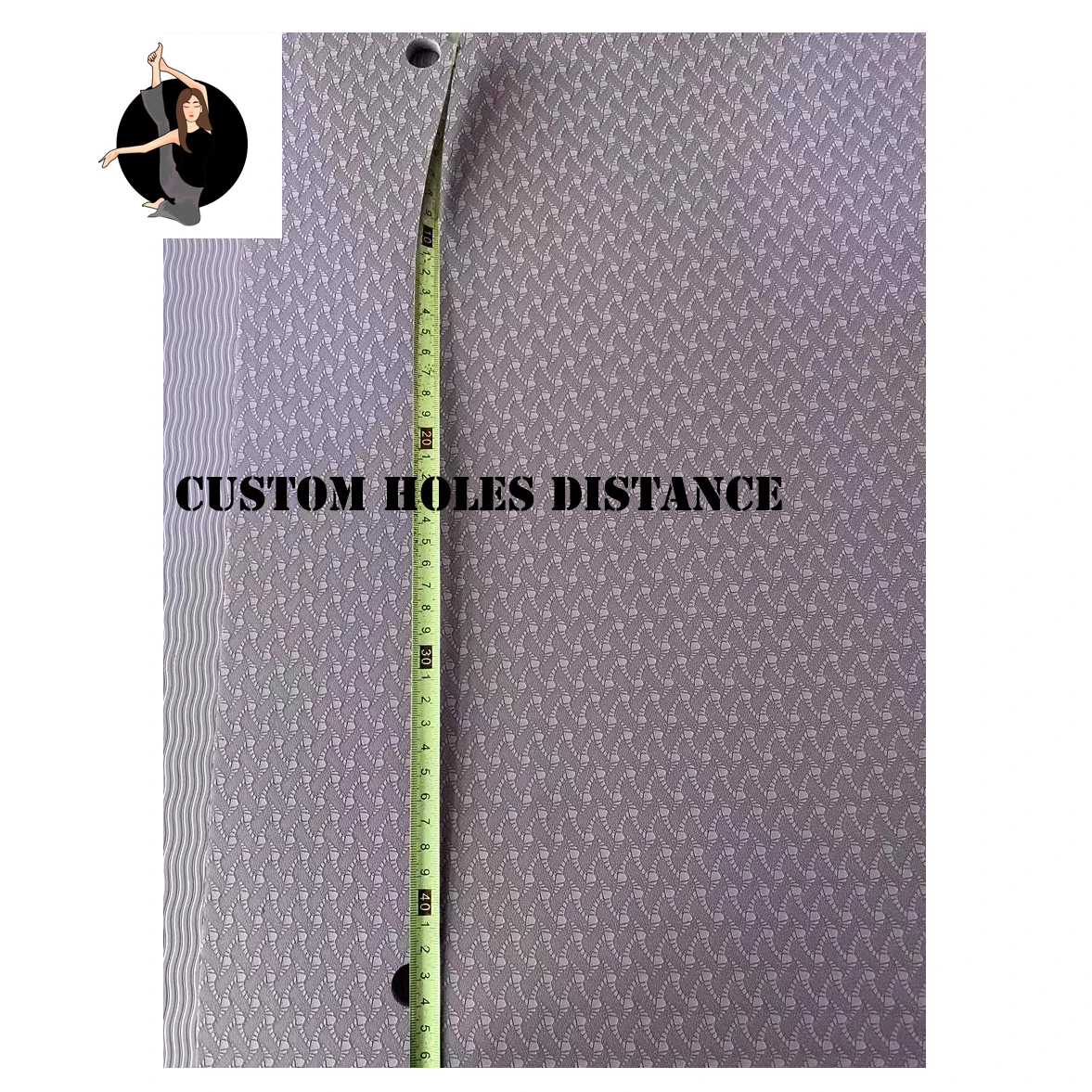 Waterproof 6mm tpe anti slip yoga mat with carry strap 8 gym xxl