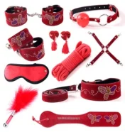 Горячая распродажа мужской женский кожаный БДСМ бондаж раб игра БДСМ фетиш бондаж анальный крючок веревка мастер для Сделано в Китае