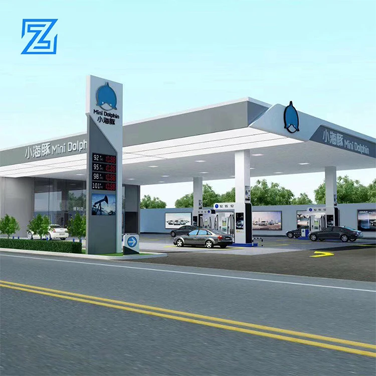 customize car gas station 3d signs and price display signs as well as canopies signage