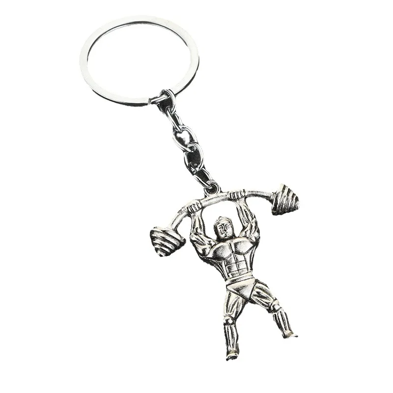 Affordable antique silver metal keychain creative keychain for Souvenirs Gift