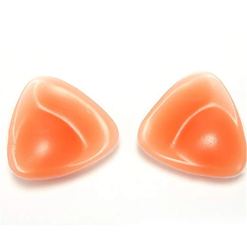 
women bra accessories triangle shape Silicone Breast Enhancers 