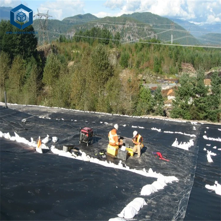 BPM Geosynthetics Waterproof Reinforced Antierosion Geomembrane Sheets for Landfill Project