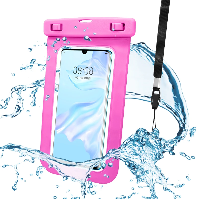 Free Sample Hot Sport Waterproof Phone Pouch Cell Phone Pvc Phone Case For Swimming Logo Promotion Gift Customize