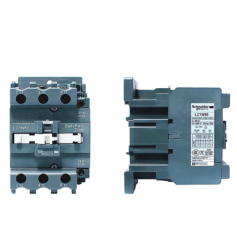 Magetic Contactor Original LC1N AC Contactor 9511 95A 380V  Circuit Rating AC Type 3 Pole LC1N Contactor Main Place Model V