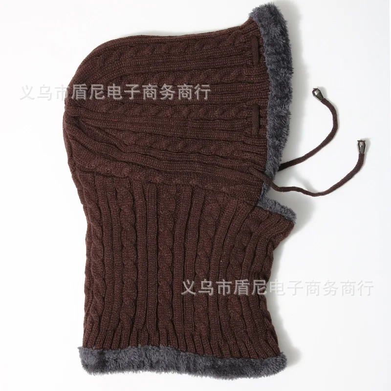
Wholesale Ear Headgear Protection Windproof Winter Hat Neck Guard Snow Knit Hat 