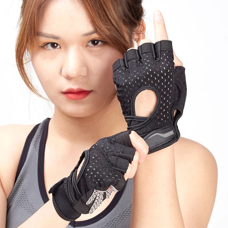 Hot sale cycling bicycle racing half-finger breathable non-slip mittens