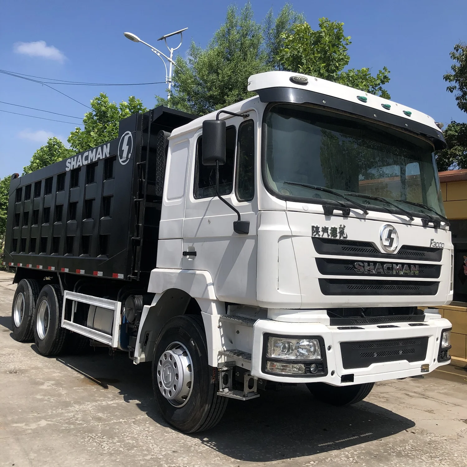 2024 Shacman F3000 6x4 8x410/12 колес двигатель Weichai б/у самосвал для продажи