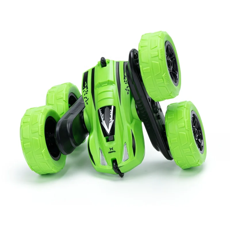 2.4ghz Tumbling Remote Control Car 4wd Double Sided Twister Stunt Rc Car With 360 Degrees Rotating