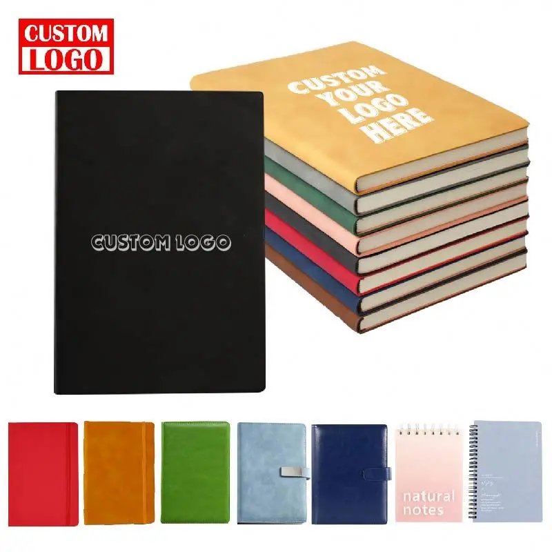 Low MOQ Cute Journal Notebook Personalized Notepads With Logo Small Notebook With Custom Logo