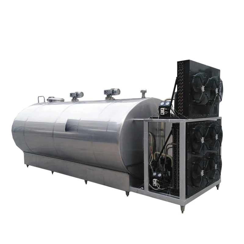 Dairy Processing Machine 304 Stainless Steel Milk Cooling Tank