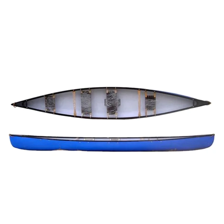 Wholesale custom Plastic Double canoe kayak 2 Person fishing kayak open paddle sea outrigger canoe