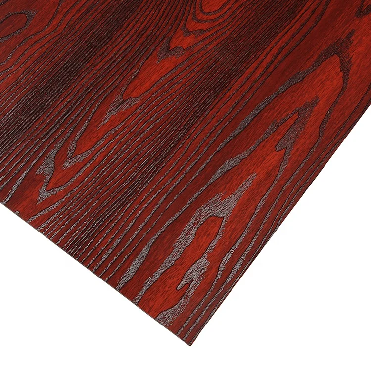 1220*2440mm embossed texture wood grain  uv panel/pvc marble sheet