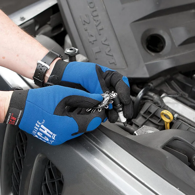 Motorcycle tools spark plug gauge small 6-wire leaf 1.02-2.03mm feeler gauge gap gauge