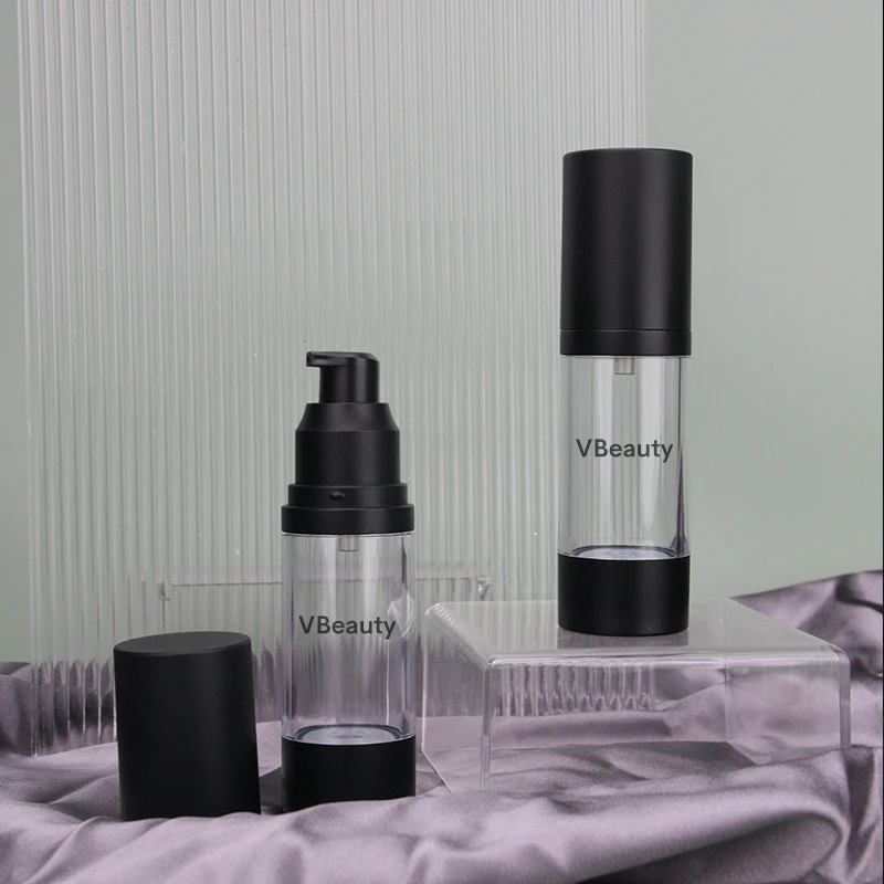 Manufacture Factory Airless Cosmetic Pump 30ml Cream Plastic Bottle For Skincare Packaging