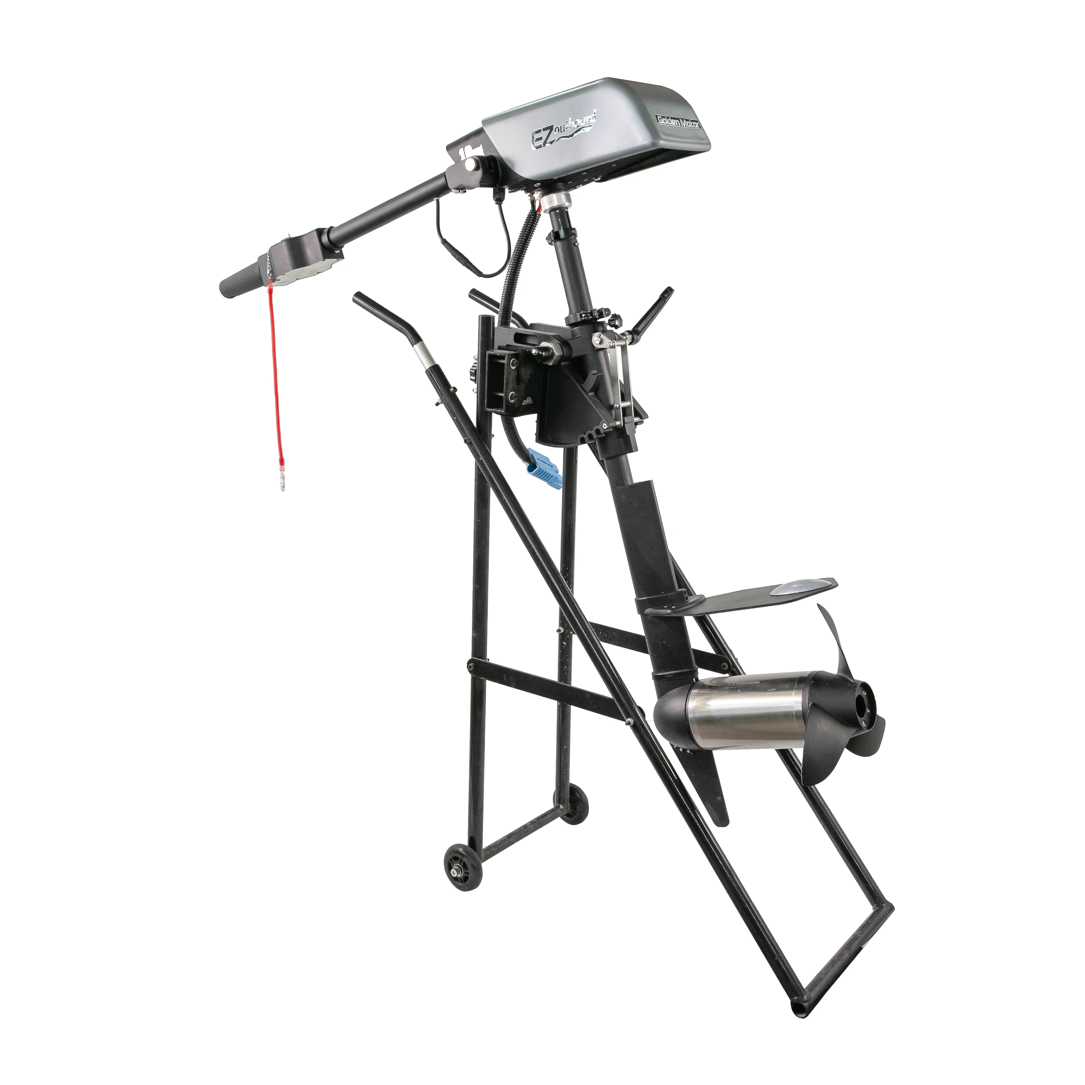 Hot selling EZ Outboard 10HP10KW leisure version 4 stroke dinghy engine battery powered boat engine