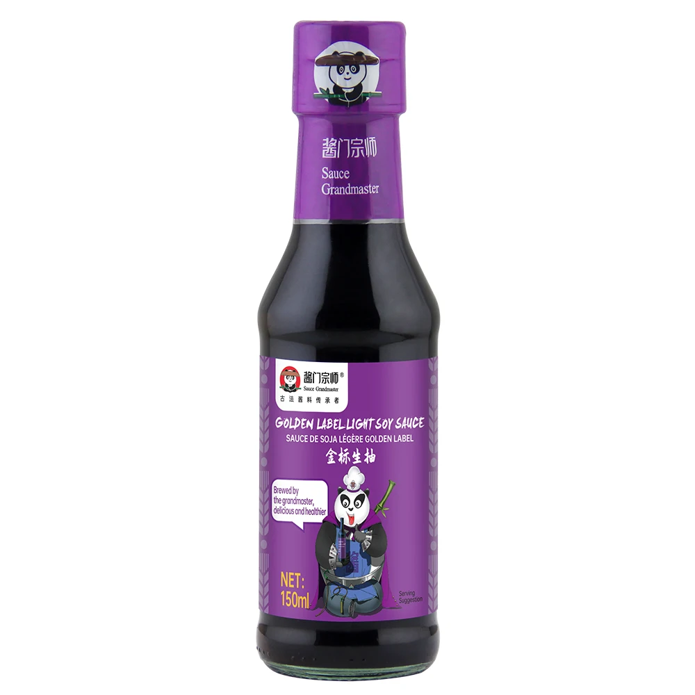 Wholesale Sugar Free Soy Sauce Factory Price Soy Sauce Fermented Soy Sauce