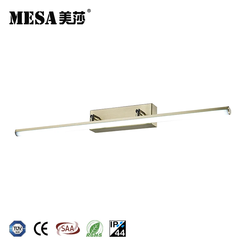 
IP44 Waterproof Nordic Modern Hotel Decorative Fixture Wall Mount Ceiling Dressing Table Bathroom Makeup Vanity Led Mirror Light 