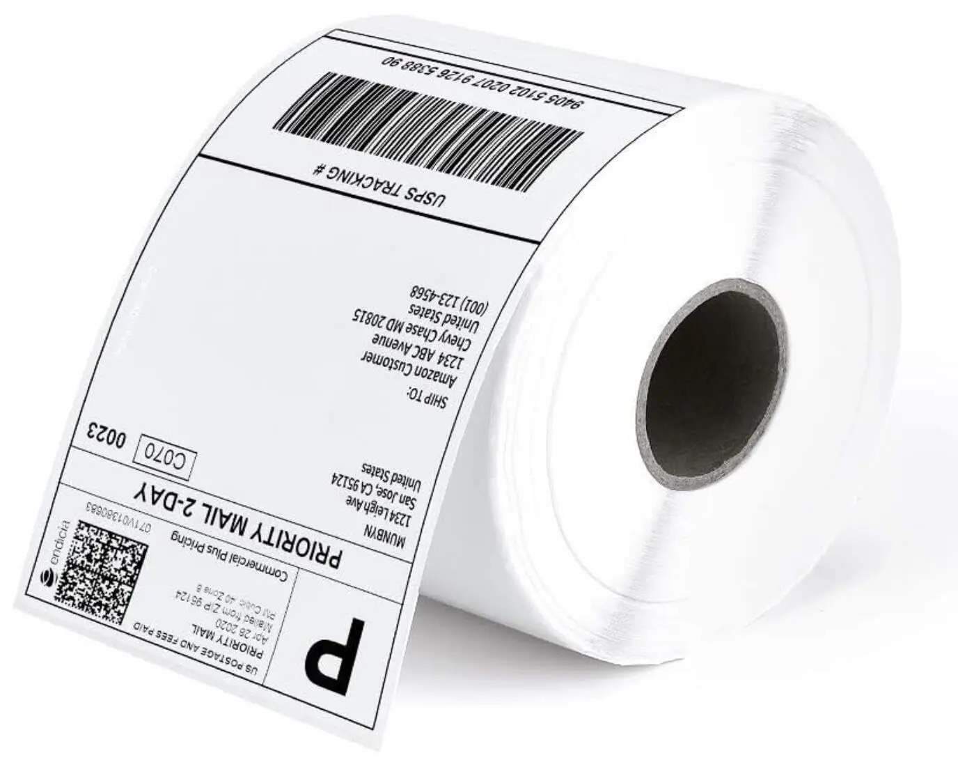 BPA free 100 x 150 mm Label 6x4 Thermal Roll Label Address 4x6 Direct Thermal Shipping Label Thermal Direct Stickers