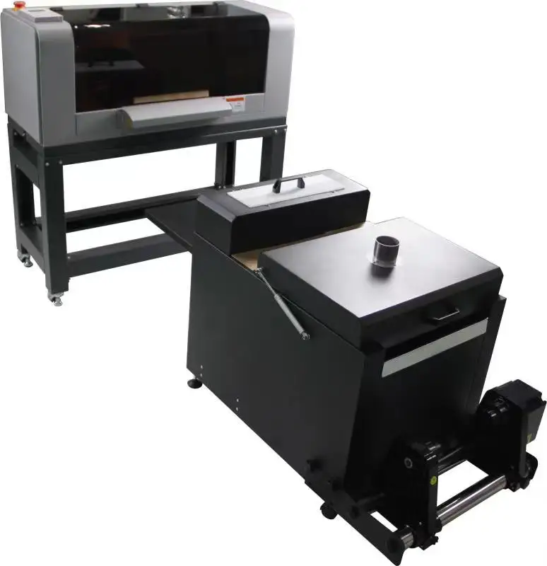 Cheap price DTF small powder dryer shake powder machine for DTF flatbed printer use t shirt printing machines