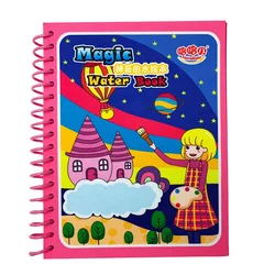 Hot Selling Baby Painting Puzzle Early Education Magic Magic Water Canvas Book With Pen