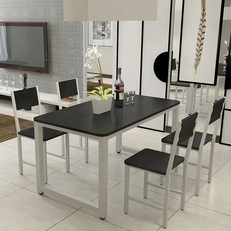 
2021 New Living Room Furniture Modern Dining Table And Chairs Set 