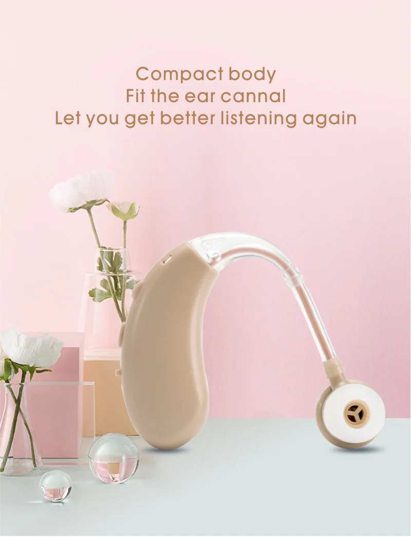 Best Sale High Quality Invisible Hearing Aids Rechargeable CIC Digital Hearing Aid For Severe Hearing Loss