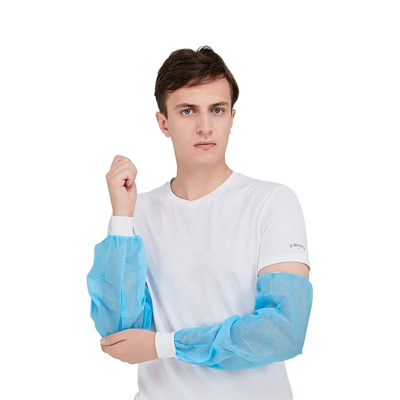 Factory Supply Degradable Non woven Surgical Sleeve Cover Disposable Over sleeve
