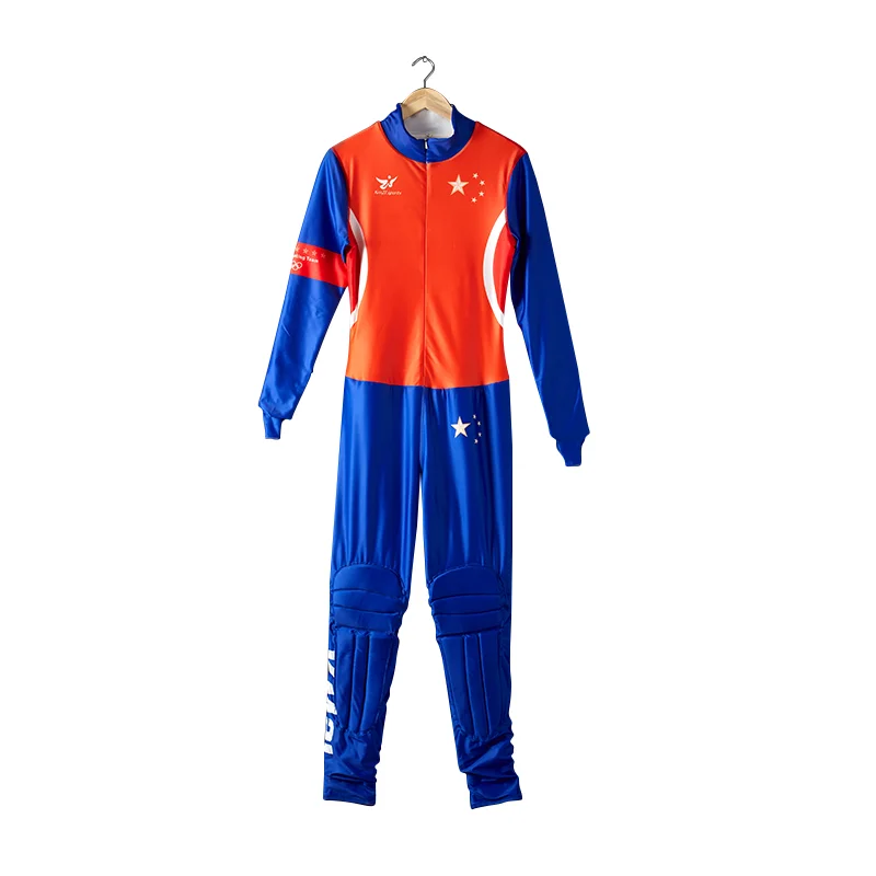 Customized Breathable One Piece Sportswear Long Sleeved Alpine Ski Wear Waterproof Speed Skating Racing Skin Suit