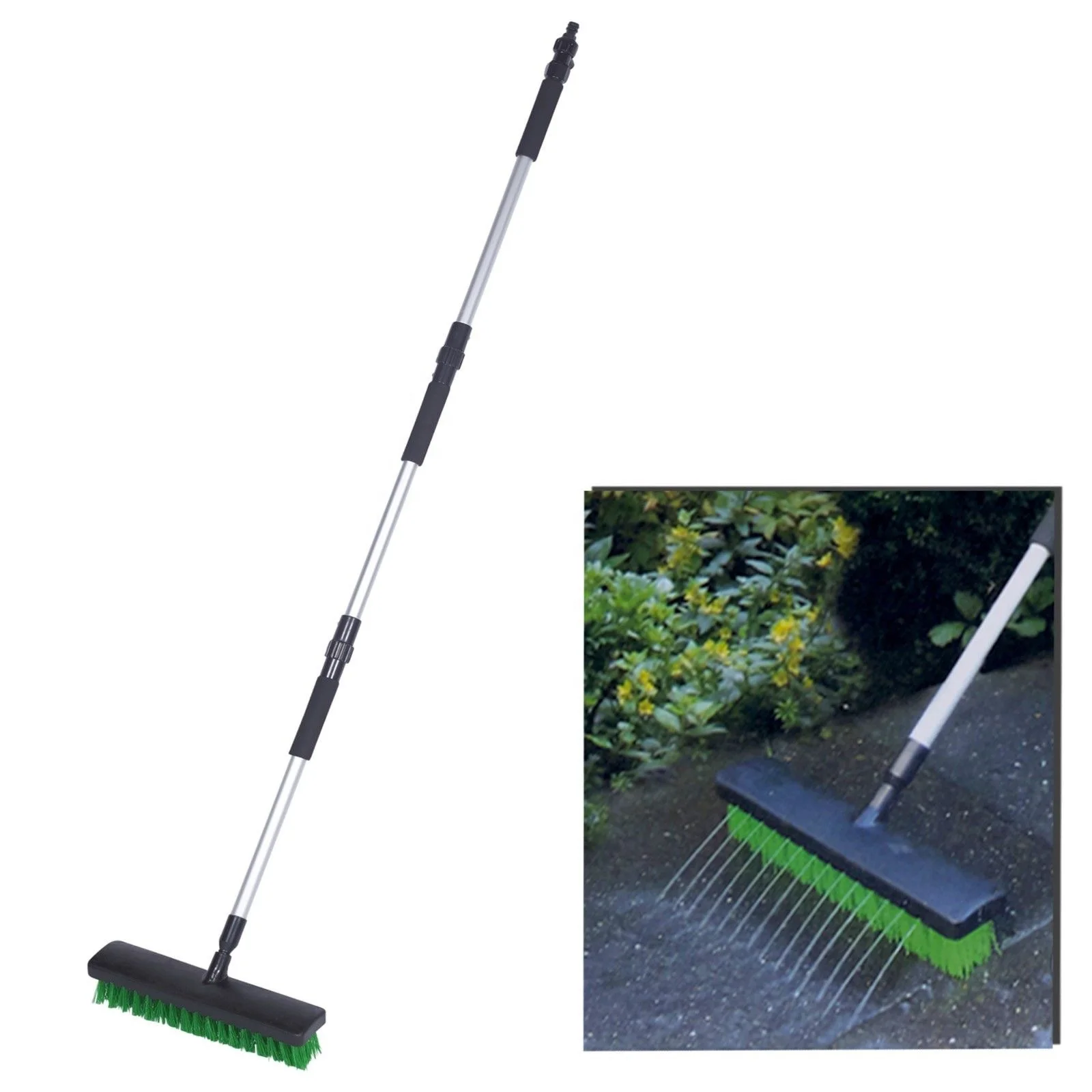 Water Jet Broom Easy Sweeping powerfully for Washing and sweep the garbage