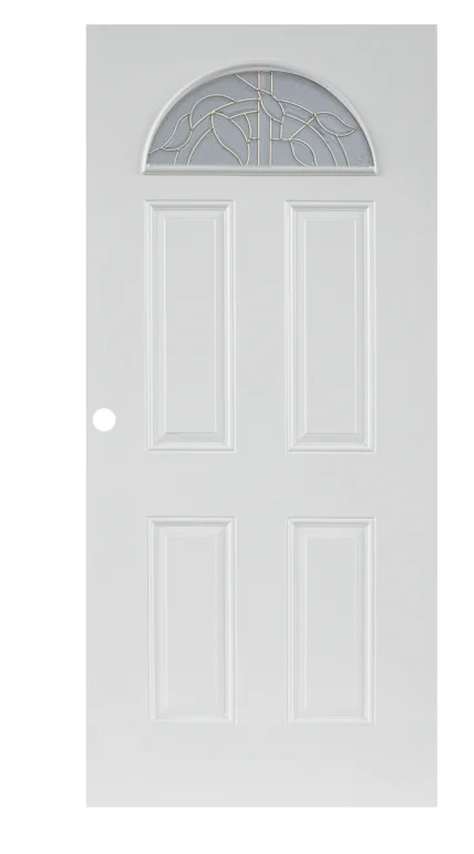 Factory supply wholesale Residential door entry entrance exterior galvanized steel door PU filler stainless steel door