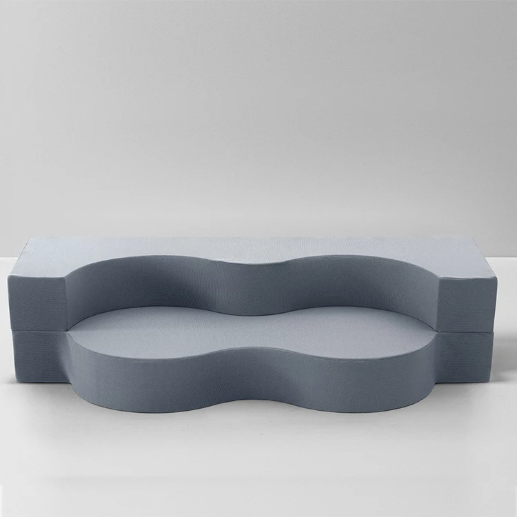 simple and creative small space indoor living room furniture 2 seater sofa folding sofa bed