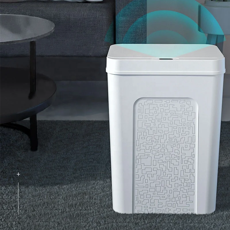 Induction Sensor Dustbin Battery Smart Waste Bin Rechargeable Trash Can