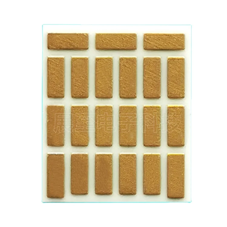 DBC ALN Ceramic Plate Aluminum Nitride Gold-plated 95 Alumina Ceramic Substrate Substrate Customization Aln Ceramic Plate