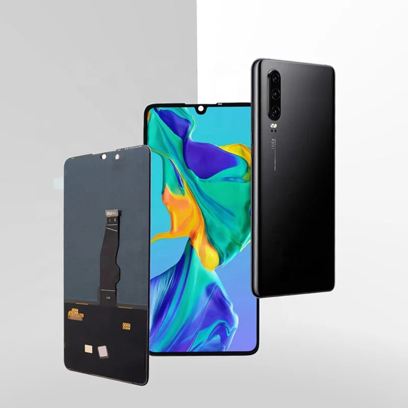 Super Amoled Мобильный телефон ЖК-дисплей с сенсорным экраном дигитайзер для Huawei P30 ELE-L29 ELE-L09 ELE-L04 ELE-AL00