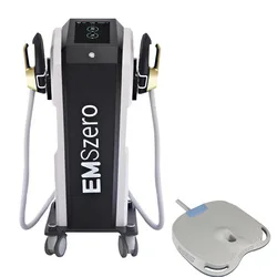 2022 Portable EMS Neo RF EMSzero Machine With 2 Handles Muscle Training EMS Muscle Stimulator Body Slimming Fat Burning Machine