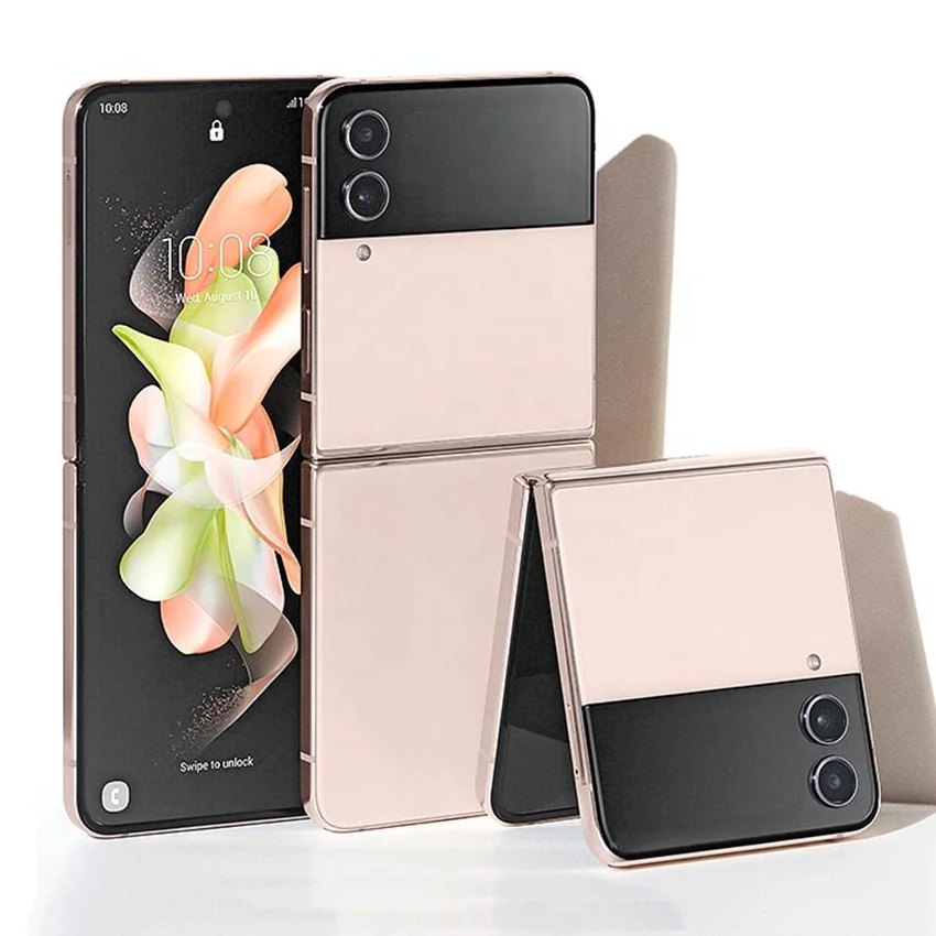 Cheap Used Phones For Samsung Galaxy Z Flip 4 Flip5 Flip6 8gb+128gb Second Hand Mobile Phone Android 12 Octa-Core 5g Smartphones